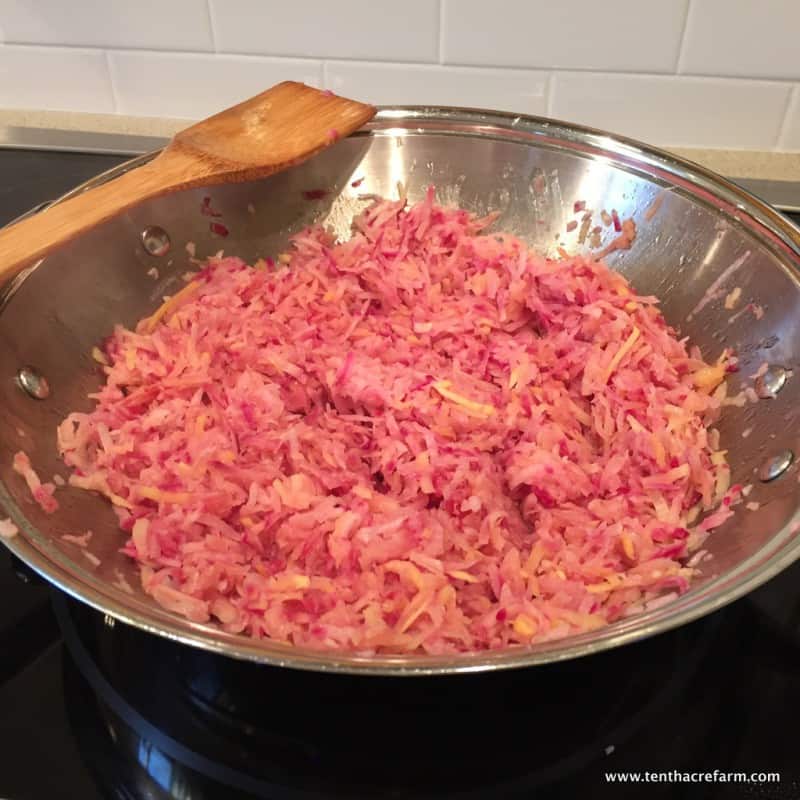 Bacon and Turnip Scramble Recipe Tenth Acre Farm