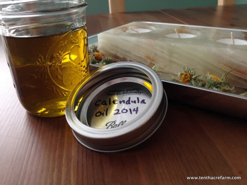 How to Make Calendula Infused Herbal Oil Herbal infused oils are simple to make at home. Learn how to make your own healing calendula oil to keep in your first aid kit for use on skin ailments.