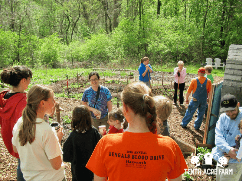 community garden spring kick-off
